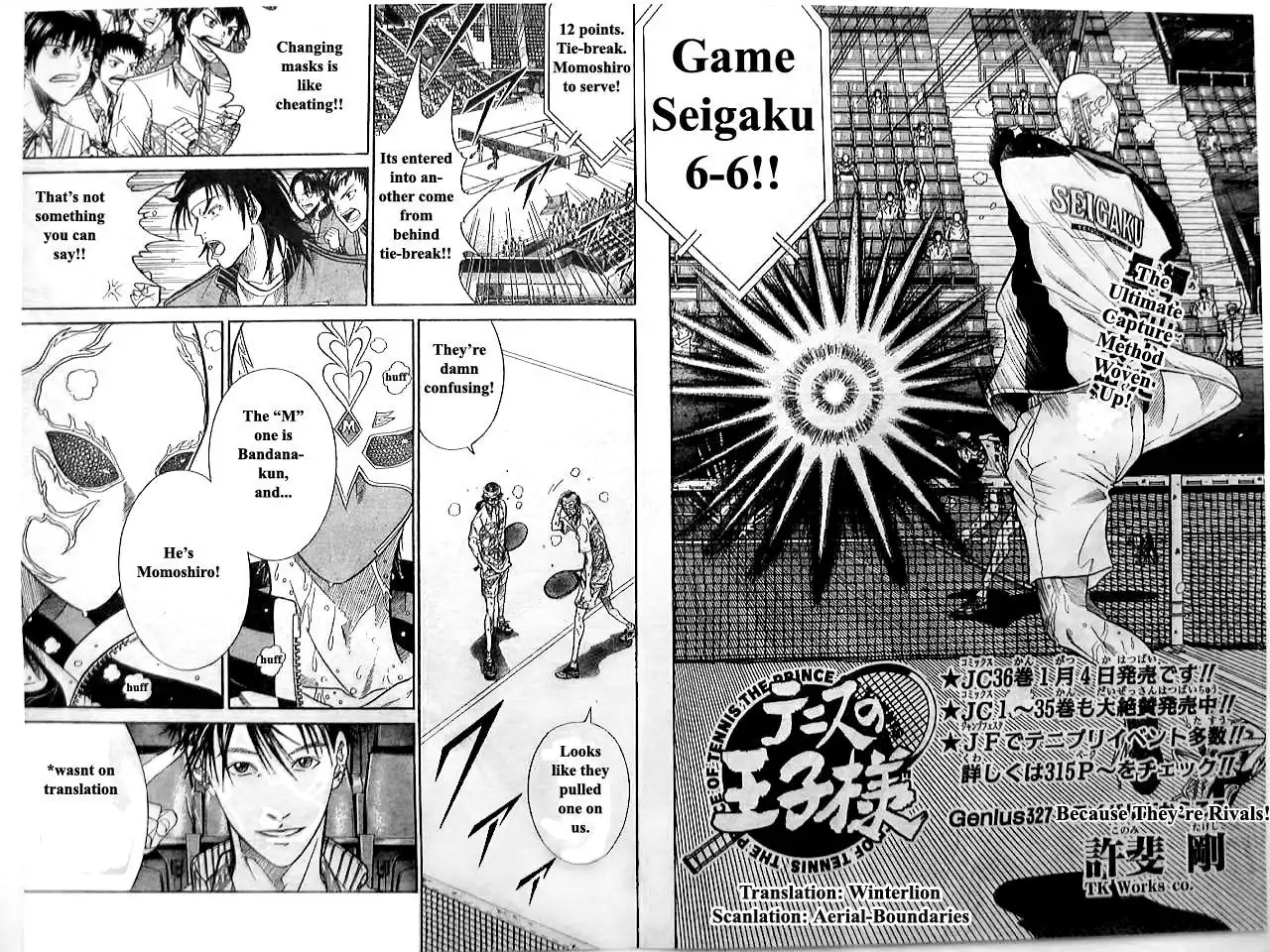 Prince of Tennis Chapter 327 2